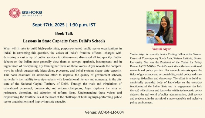 POL Colloquium | Book Talk