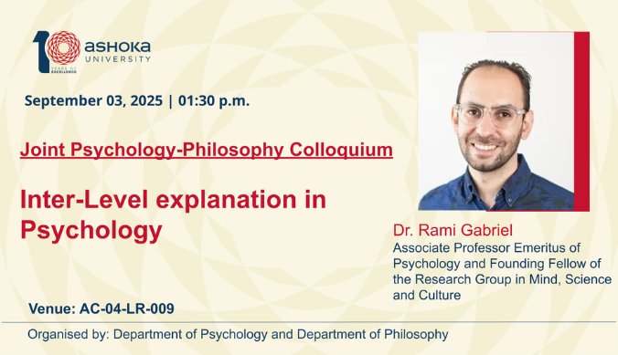 Psychology-Philosophy Joint Colloquium: Inter-Level explanation in Psychology